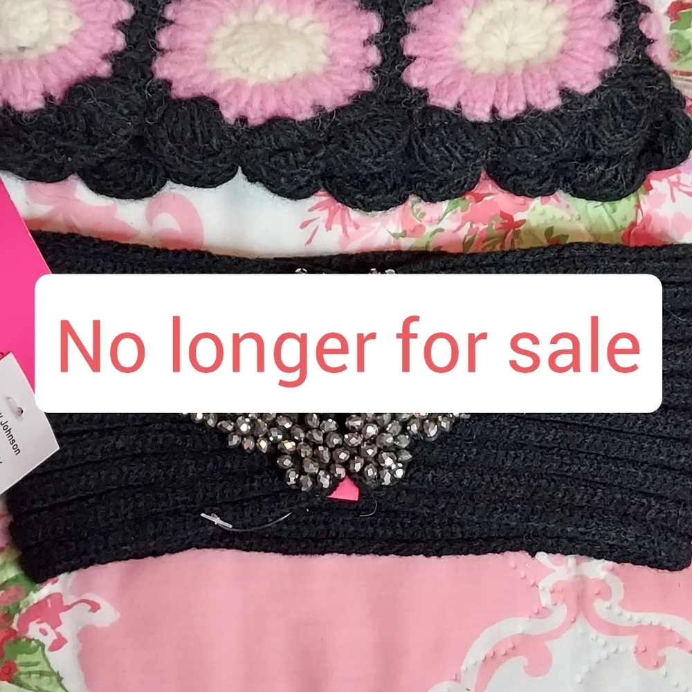 Betsey Johson headband NWT